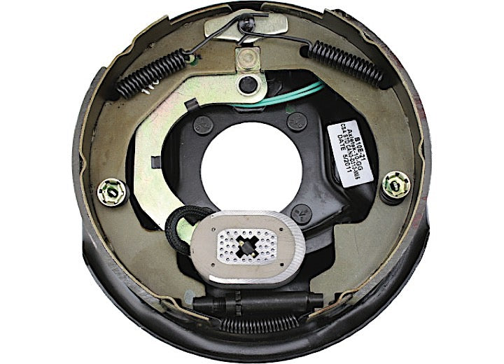 Lippert 10IN X 2.25IN LH ELECTRIC BRAKE ASSEMBLY, 4-BOLT: 3500# AXLE