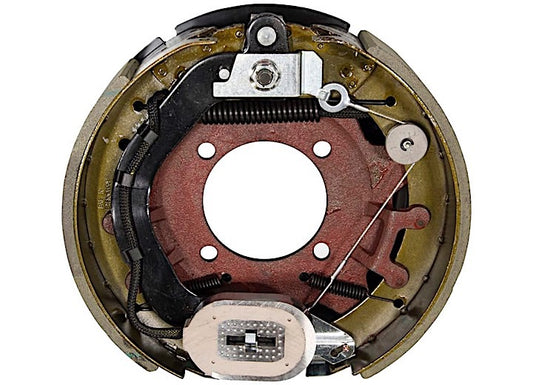Lippert 12.25IN X 3.38IN LH ELECTRIC BRAKE ASSEMBLY, 4-BOLT; 8000# AXLE