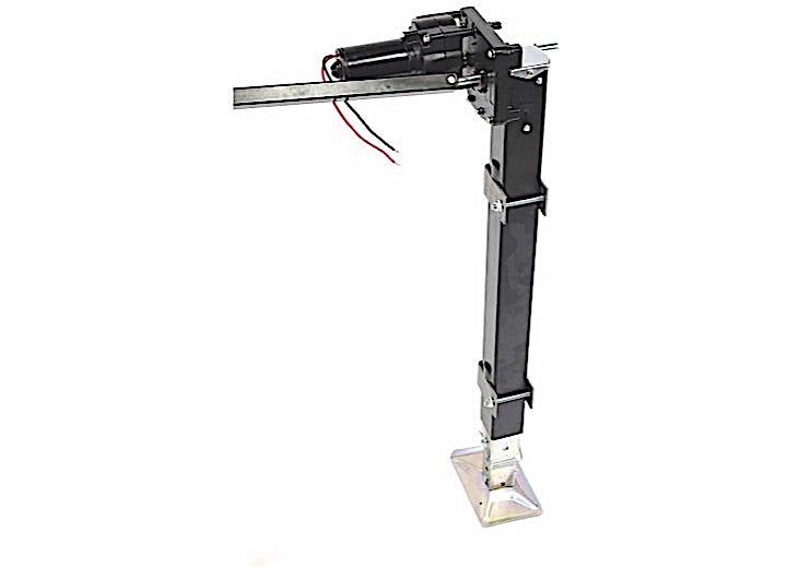 Lippert UNIV MOUNT POWER LANDING GEAR KIT 6000#(INCL LEGS/FEET/PINS/BRKTS/CRANK HANDLE/GEARS/MOTOR & SWITCH)