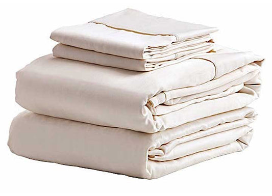 Lippert SATEEN SHEET SET, IVORY, KING,