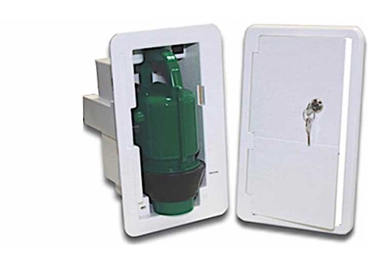 Lippert NOZZLE ENCLOSURE WITH LOCKING DOOR