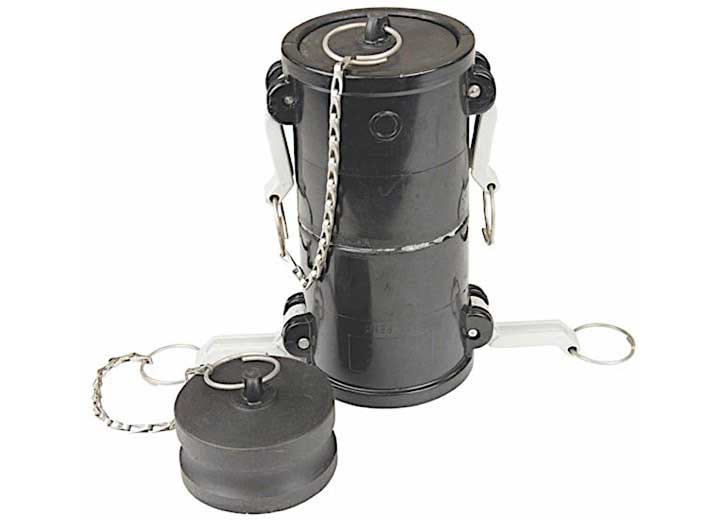 Lippert REPLACEMENT DOUBLE FEMALE CAM LOCK FITTING FOR WASTE MASTER EXTENSION KIT