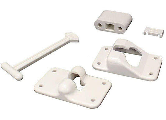 Lippert T-STYLE DR. HOLDER 4IN WH 1