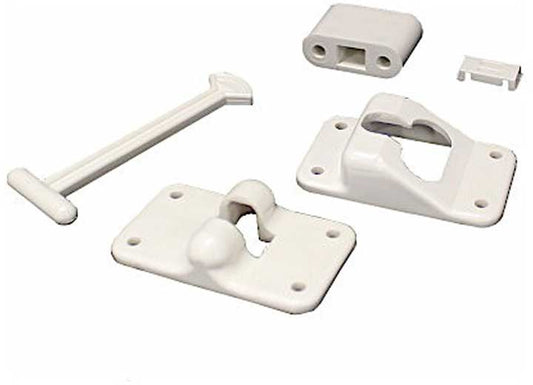 Lippert T-STYLE DR HOLDER 6IN WHITE 5