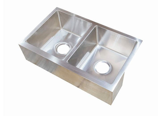 Lippert 27X16X7 DOUBLE BOWL STAINLESS STEEL SINK