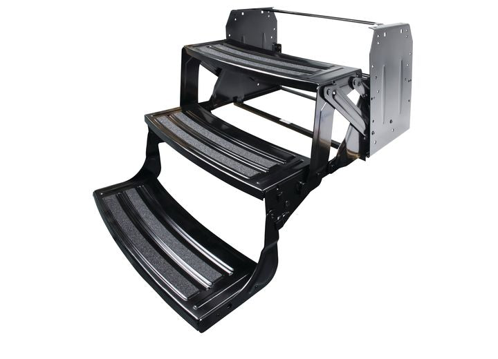 Lippert Radius Manual RV Step - 24" Triple Step with 9” Drop/Rise
