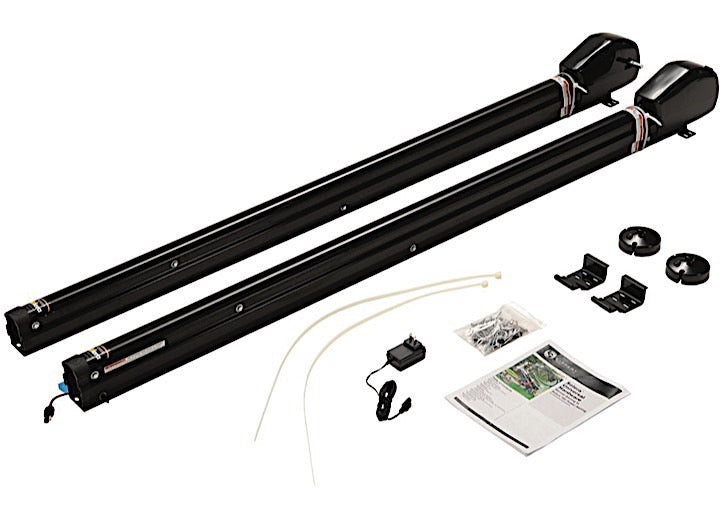 Lippert UNIVERSAL AWNING HARDWARE - SOLERA POWER 18V 69 INCH - INFINITE - AM KIT - BLACK