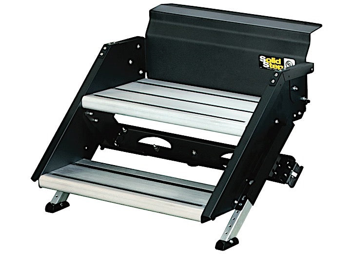 Lippert Solid Step Premium RV Entry Step – 26 in. Double Step