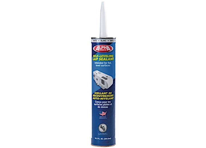 Lippert Alpha Systems 1021 Low VOC Self-Leveling Lap Sealant – 10.3 oz. Tube, White