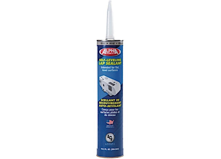 Lippert Alpha Systems 1021 Low VOC Self-Leveling Lap Sealant – 10.3 oz. Tube, Beige