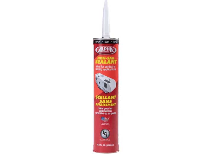 Lippert Alpha Systems 1010 Low VOC Non-Sag Sealant – 10.3 oz. Tube, Black