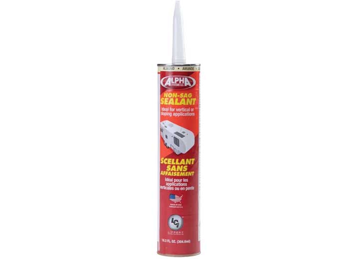 Lippert Alpha Systems 1010 Low VOC Non-Sag Sealant – 10.3 oz. Tube, Almond