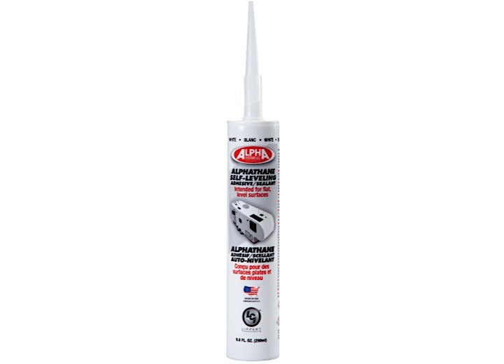 Lippert Alpha Systems 5121 Alphathane Self-Leveling Sealant – 9.8 oz. Tube, White