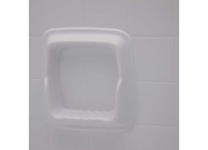 Lippert 40IN X 54IN X 58IN GARDEN TUB SURROUND; 1-PIECE DESIGN; TILE FINISH - WHITE