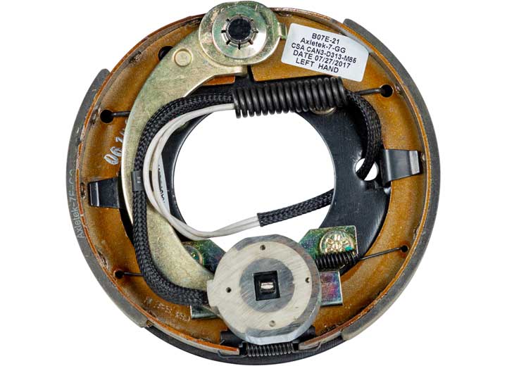 Lippert 7IN X 1.25IN LH ELECTRIC BRAKE ASSEMBLY, 2200LB AXLE (RETAIL BOX)
