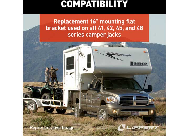 Lippert SINGLE 16IN T-MOUNTING BRACKET