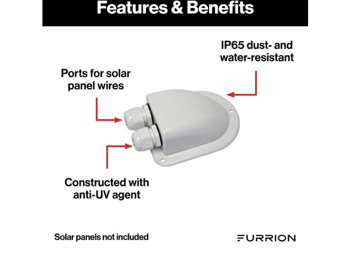 Lippert FURRION ROOF TOP SOLOR CONNECTION PANEL