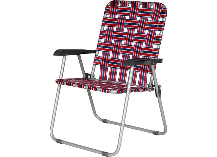Lippert XL WEBBED LAWN CHAIR - RED