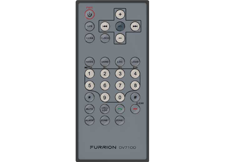 Lippert REMOTE FOR DV7100 ENTERTAINMENT SYSTEM