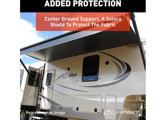 Lippert 20FT DESTINATION ROLLER, BLACK FADE, WHITE SHIELD