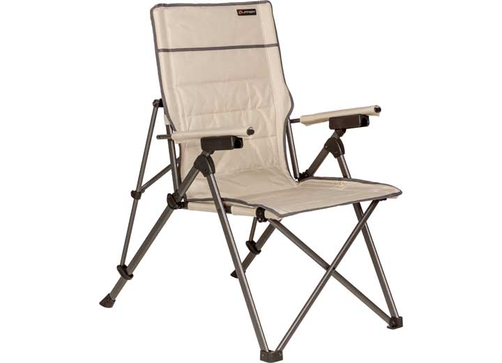 Lippert HARD ARM PADDED 3-POSITION QUAD CHAIR - SAND