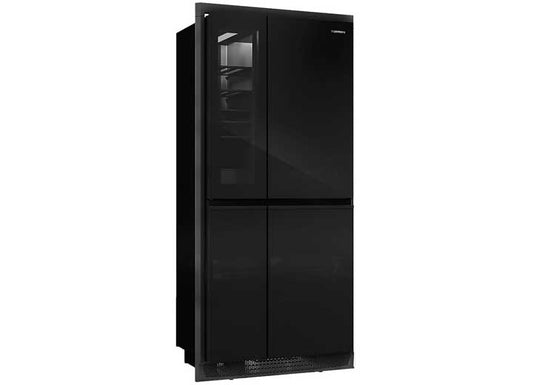 Lippert FURRION ARCTIC RV REFRIGERATOR - 14 CU FT, 4-DOOR, BLACK