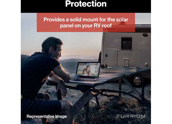 Lippert FURRION SOLAR Z-BRACKET MOUNT KIT