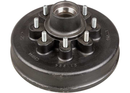 Lippert 12IN BRAKE HUB 8-6.5; 1/2IN STUD; 7000LBS (RAW)