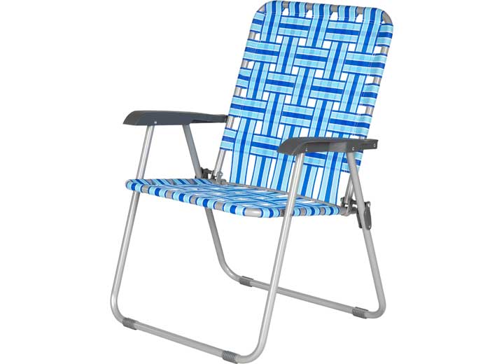 Lippert XL WEBBED LAWN CHAIR - BLUE