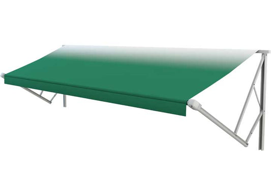 Lippert 12FT POWER & HYBRID XL ROLLER, GREEN FADE, WHITE WG