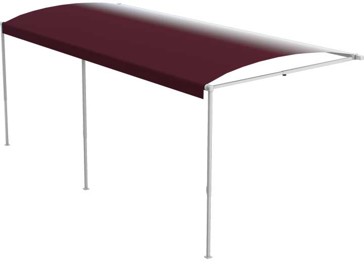Lippert 21FT DESTINATION ROLLER, BURGUNDY FADE, WHITE SHIELD