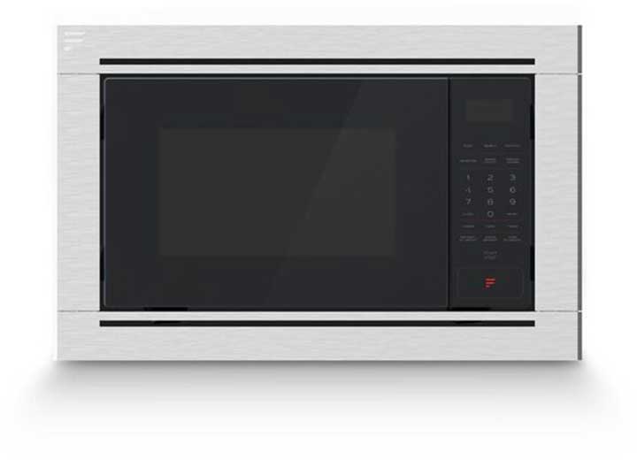 Lippert STANDARD TRIM KIT (STAINLESS STEEL) FOR FURRION 0.9 CU FT BUILT-IN MICROWAVE