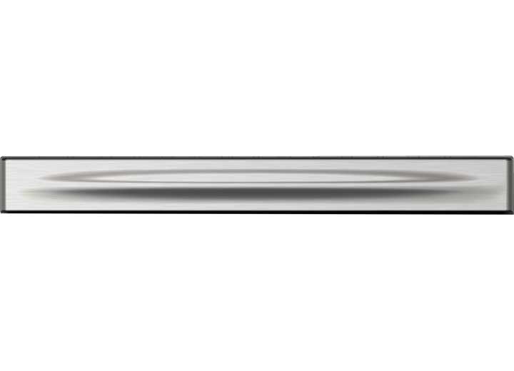Lippert TRIM COVER ALONG TOP OF FURRION MICROWAVE OVEN (STAINLESS STEEL)