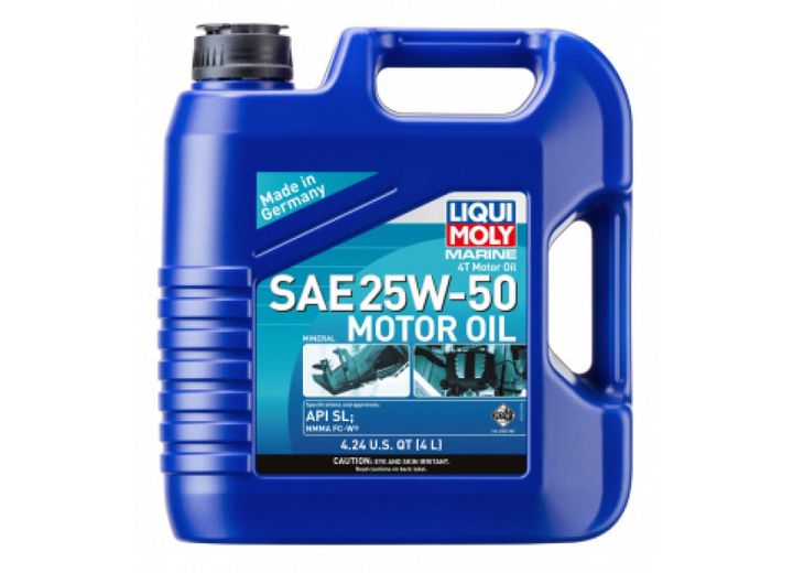 Liqui Moly MARINE 4T MOTOR OIL 25W-50 4 LITER