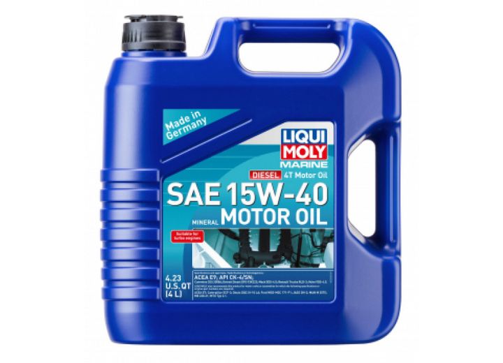 Liqui Moly MARINE DIESEL 4T MOTOR OIL 15W-40 4 LITER