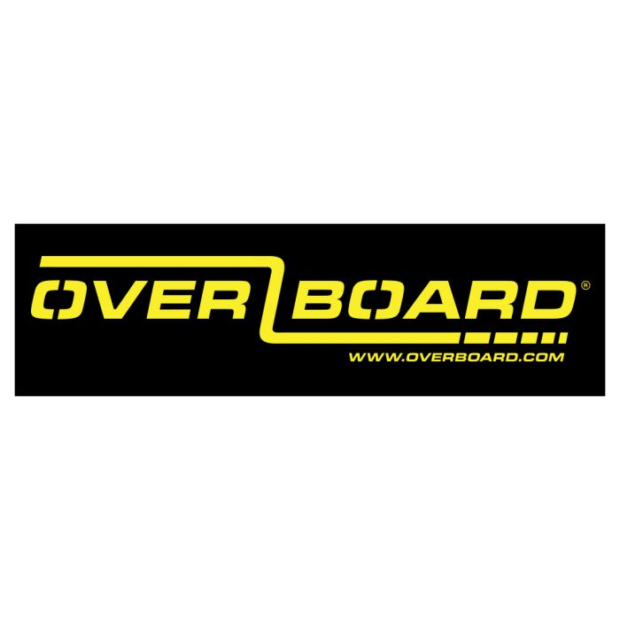 OVERBOARD STICKER