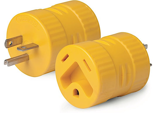 Park Power RV GENERATOR ADAPTER 20A STRAIGHT BLADE PLUG TO 30A RV CONNECTOR
