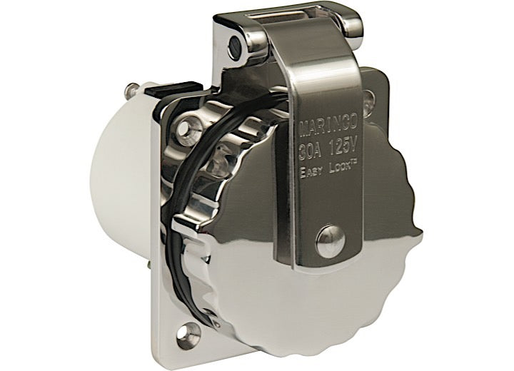 Park Power 30A 125V STAINLESS STEEL RV POWER INLET