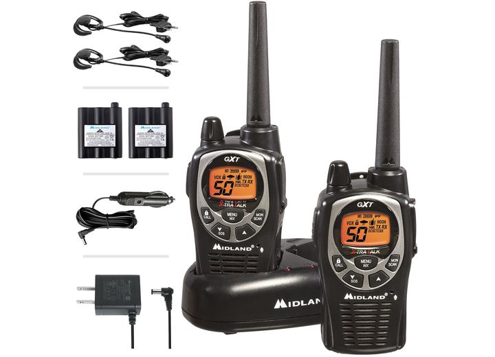 Midland Radio PAIR OF GXT1000 GMRS RADIOS