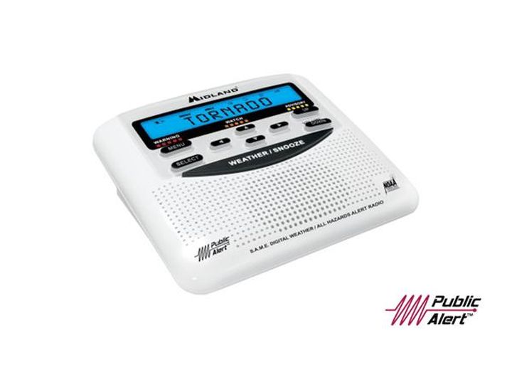 Midland Radio NOAA WEATHER ALERT RADIO + SAME TECHNOLOGY