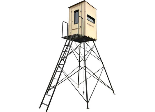 Muddy Gunner Box Blind with Deluxe 10 ft. Tower