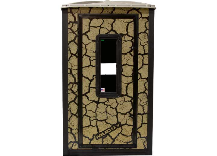 Muddy STRIKER BOX BLIND / STEEL WALL CONSTUCTION / CRACKED MUD CAMO