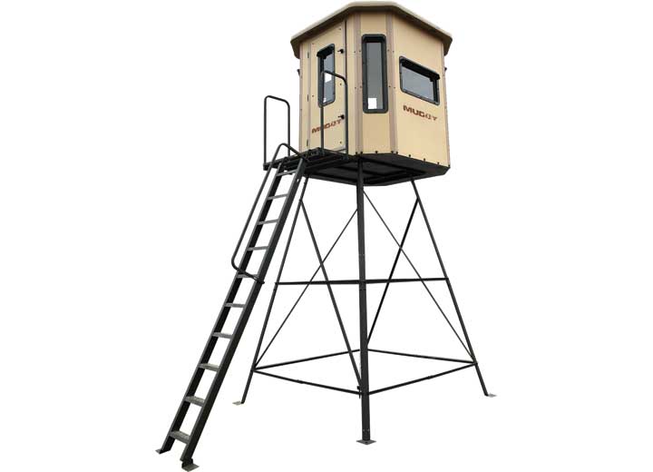 Muddy Bull XL Box Blind with Elite 10 ft. Tower