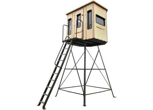 Muddy Penthouse Box Blind with Elite 10 ft. Tower