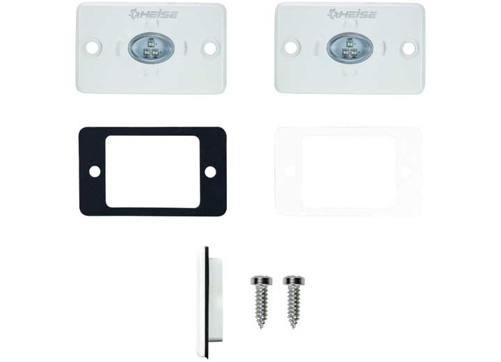 Metra Electronics/Heise 1.5 X 3 IN BLUE FLUSH MOUNT AUX MARINE ACCENT LIGHTING POD
