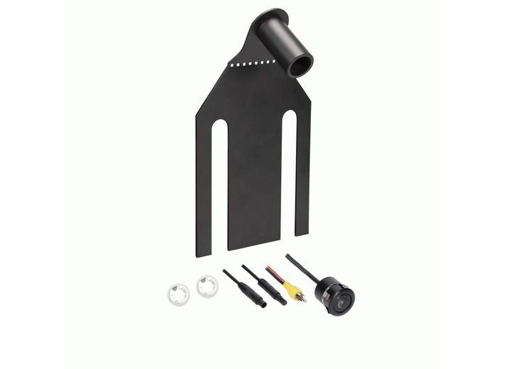 Metra Electronics/Heise JEEP WRANGLER SPARE TIRE BRACKET WITH FLUSH MOUNT BACKUP CAM