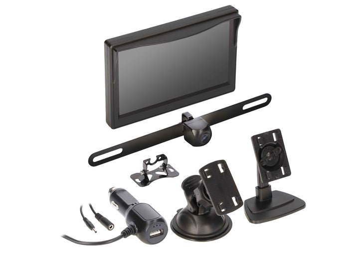 Metra Electronics/Heise UNIVERSAL WIRELESS SYSTEM MONITOR AND CAMERA KIT