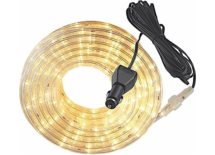 MG Innovative Ming’s Mark Green Long Life Decorative 18' Warm White LED Rope Light for RV/Marine Applications