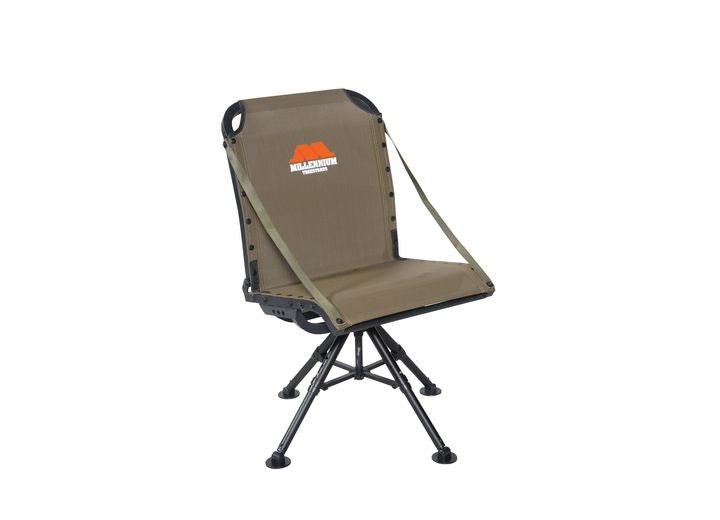 Millennium Outdoors Millennium Treestands G-400-00 Ground Blind Chair with 4 Legs