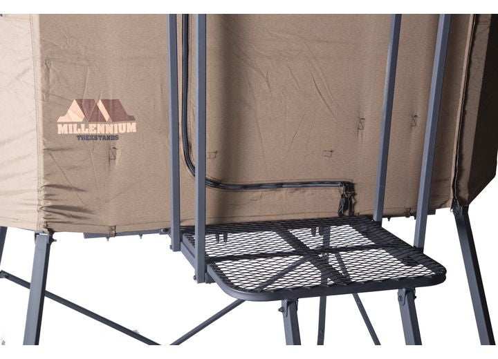 Millennium Outdoors Millennium Treestands Ladder Platform for Q-200-00 Buck Hut